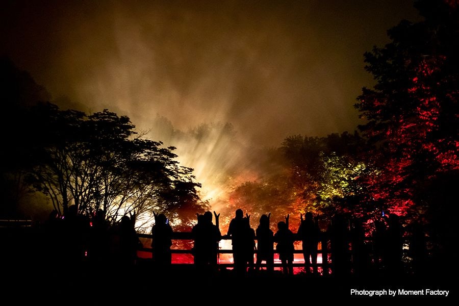 案例｜仲博cbin为壮观的Kamuy Lumina魔法夜行旅游项目提供配乐设备